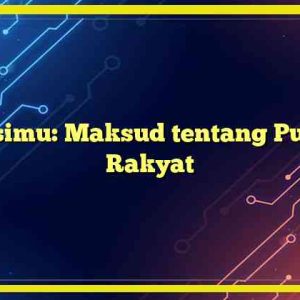 Relasimu: Maksud tentang Pusaka Rakyat