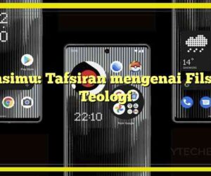 Relasimu: Tafsiran mengenai Filsafat Teologi