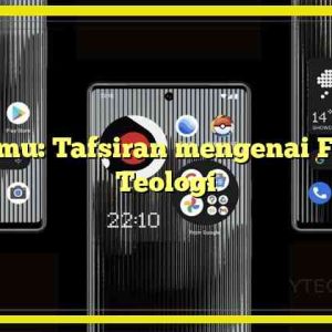 Relasimu: Tafsiran mengenai Filsafat Teologi