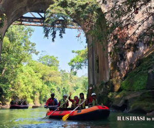 sungai elo magelang arung jeram keluarga