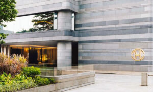 Panorama Kota dari Hotel The Upper House Hong Kong