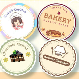 sticker produk