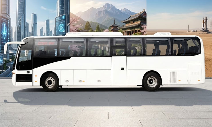 Coach Bus Listrik INVI